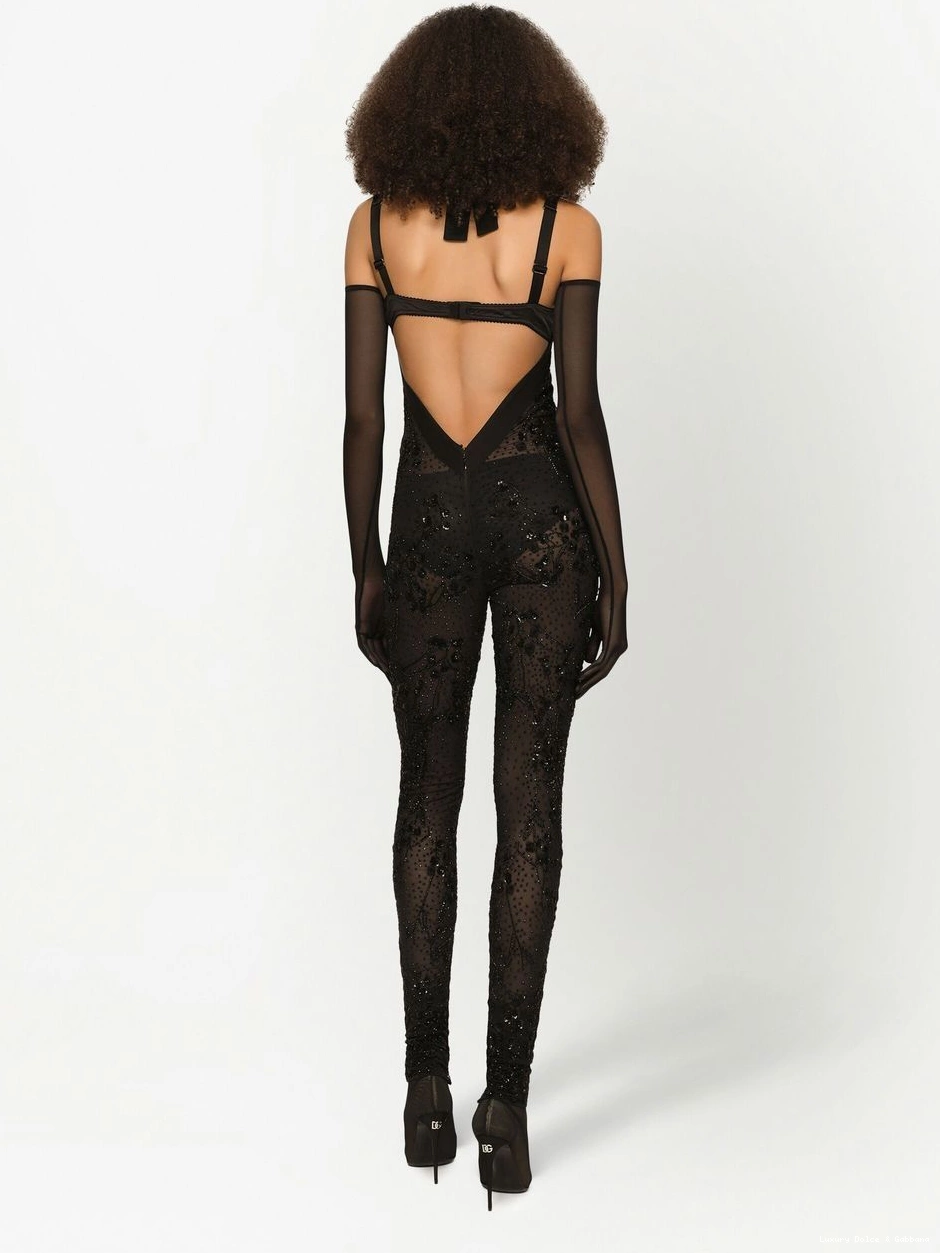 Rep & Women Dolce jumpsuit KIM Gabbana embroidered DOLCE&GABBANA 0502